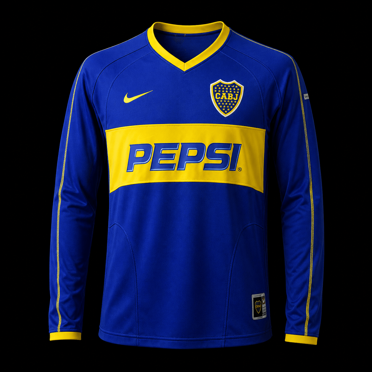 Boca Juniors 2003/04  Long sleeve home