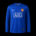 Manchester United 2007/08 Long sleeve away