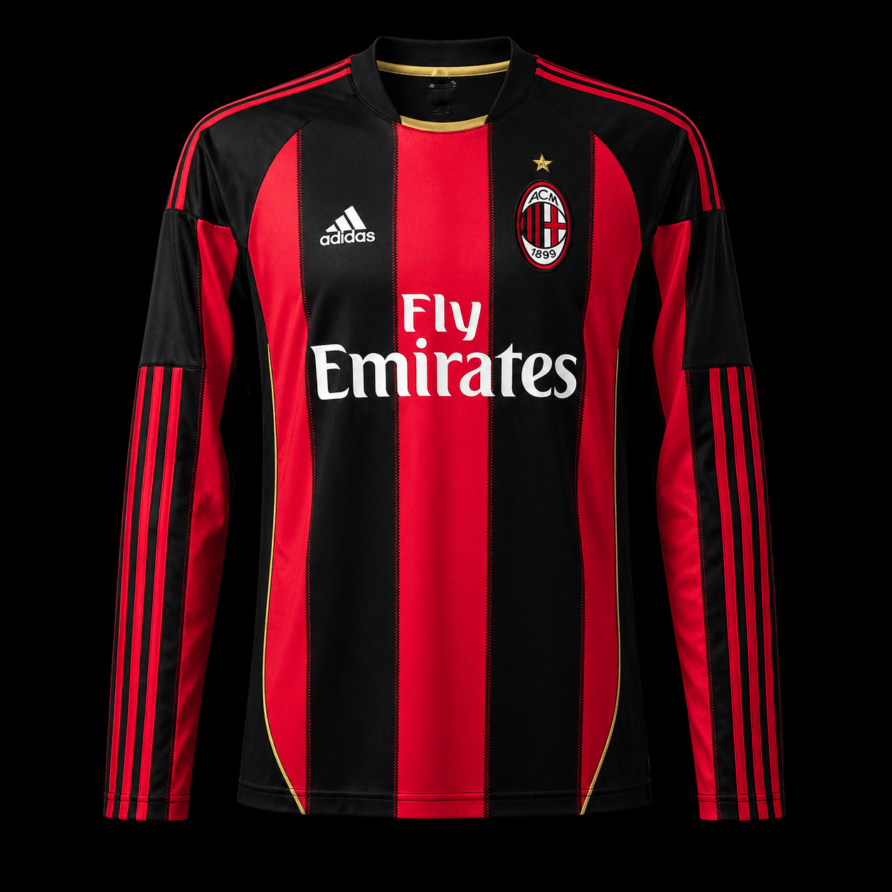 Milan 2010/11 Long sleeve home